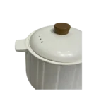 قابلمه سرامیکی ایکیا بزرگ رنگ شیری - تصویر 2