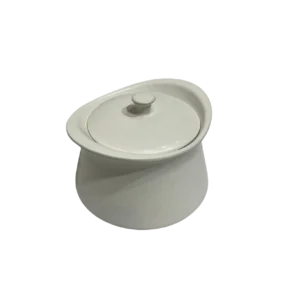 قابلمه سرامیکی دیزی بزرگ ایکیا رنگ کرمی