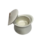 قابلمه سرامیکی دیزی بزرگ ایکیا رنگ کرمی