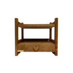 استند چوبی دو طبقه کشودار رومیزی