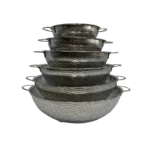 سرویس ۶ تیکه ابکش پانچ تمام استیل پایه دار