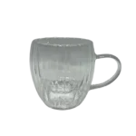 ماگ پیرکس دوجداره خطدار